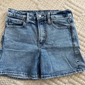 High-waisted denim old navy shorts